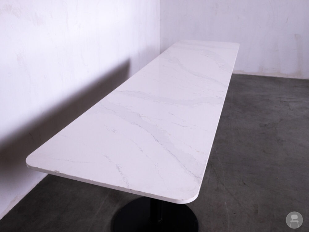 Tafelblad Bianco marmer Satelliet 120x80cm