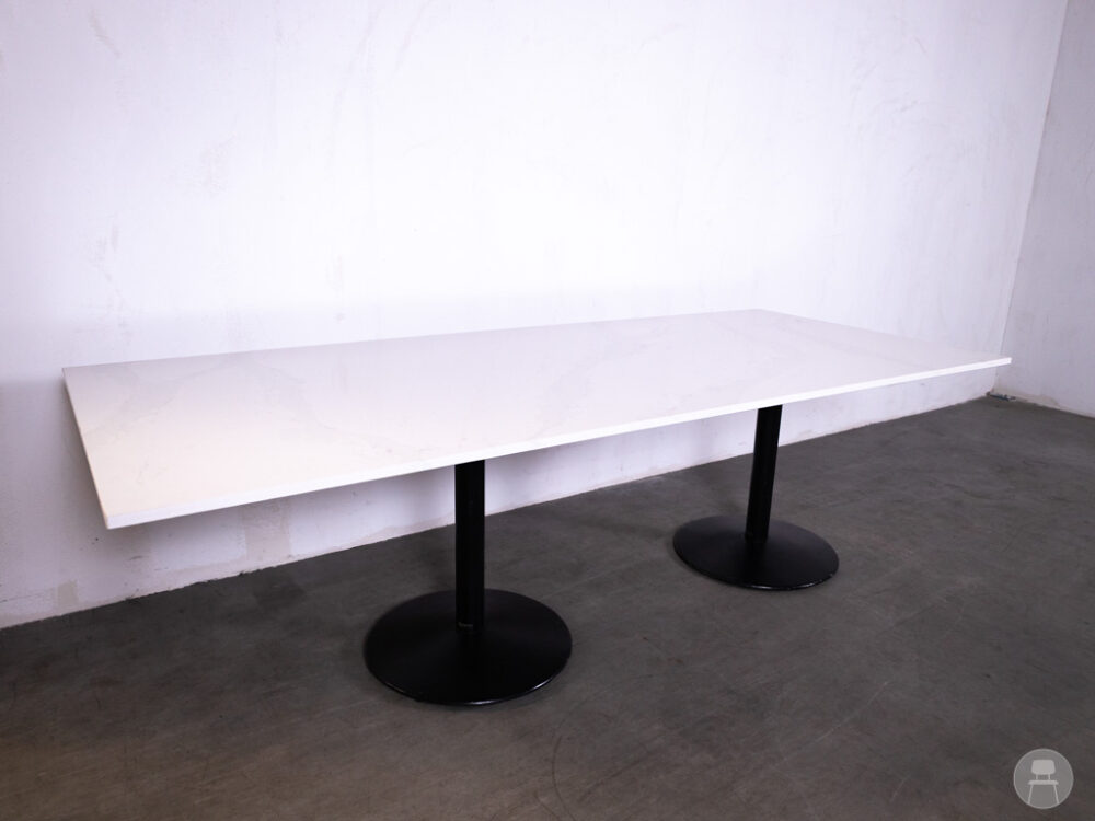 Tafelblad Bianco marmer Satelliet 240x100cm