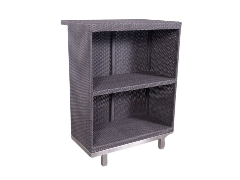 Uitgiftemeubel Wicker Scandinavia grijs NIEUW