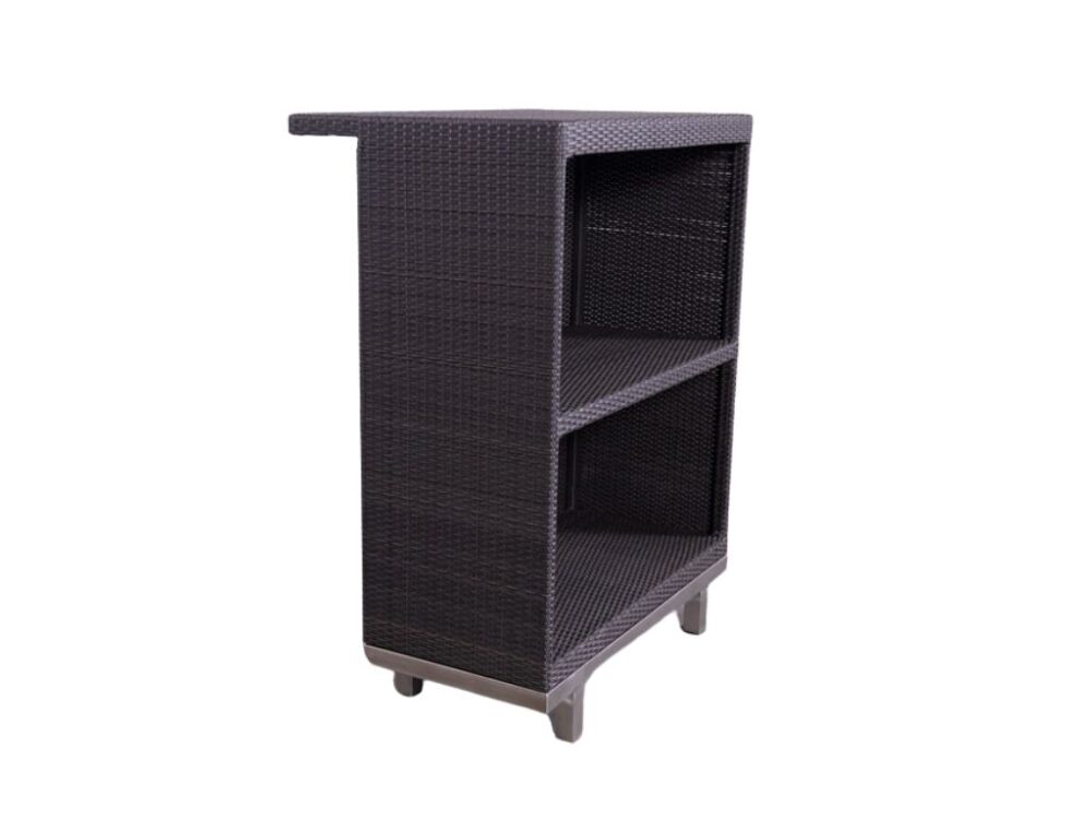 Uitgiftemeubel Wicker Scandinavia grijs NIEUW