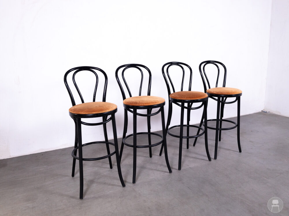 1 set 5 stuks Barkruk Thonet 16/C HS roest Satelliet