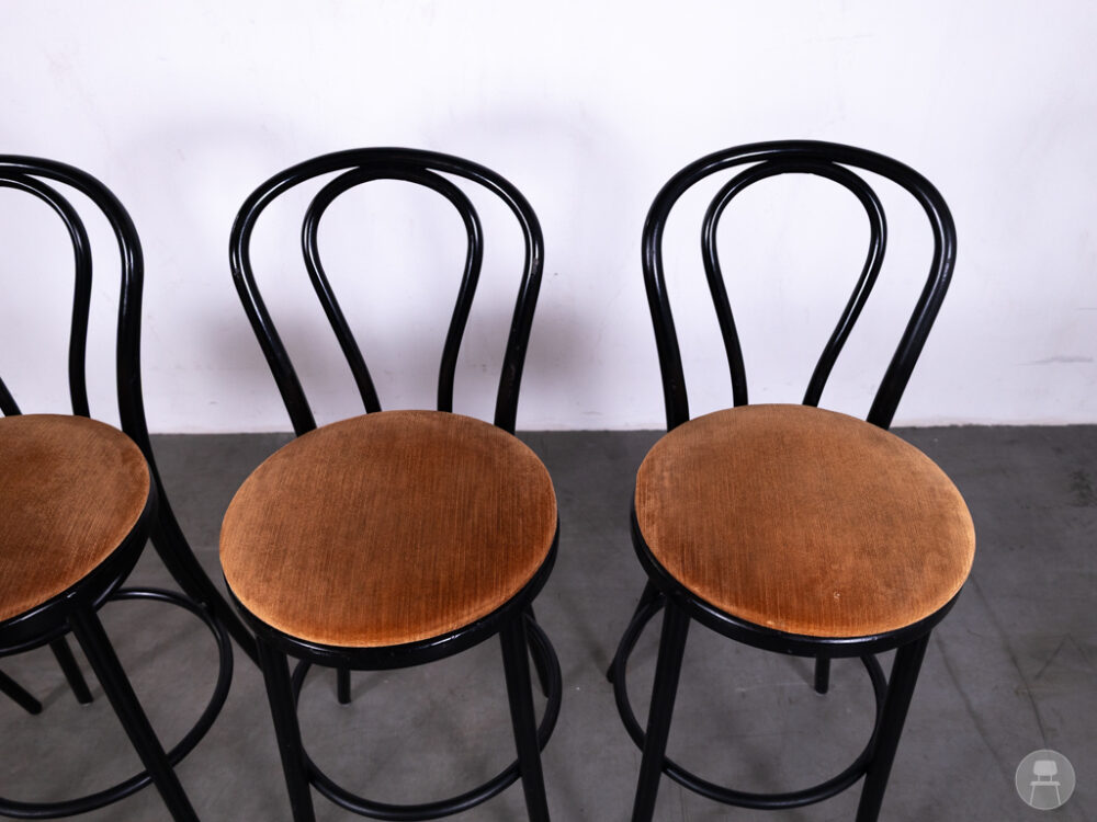 1 set 5 stuks Barkruk Thonet 16/C HS roest Satelliet