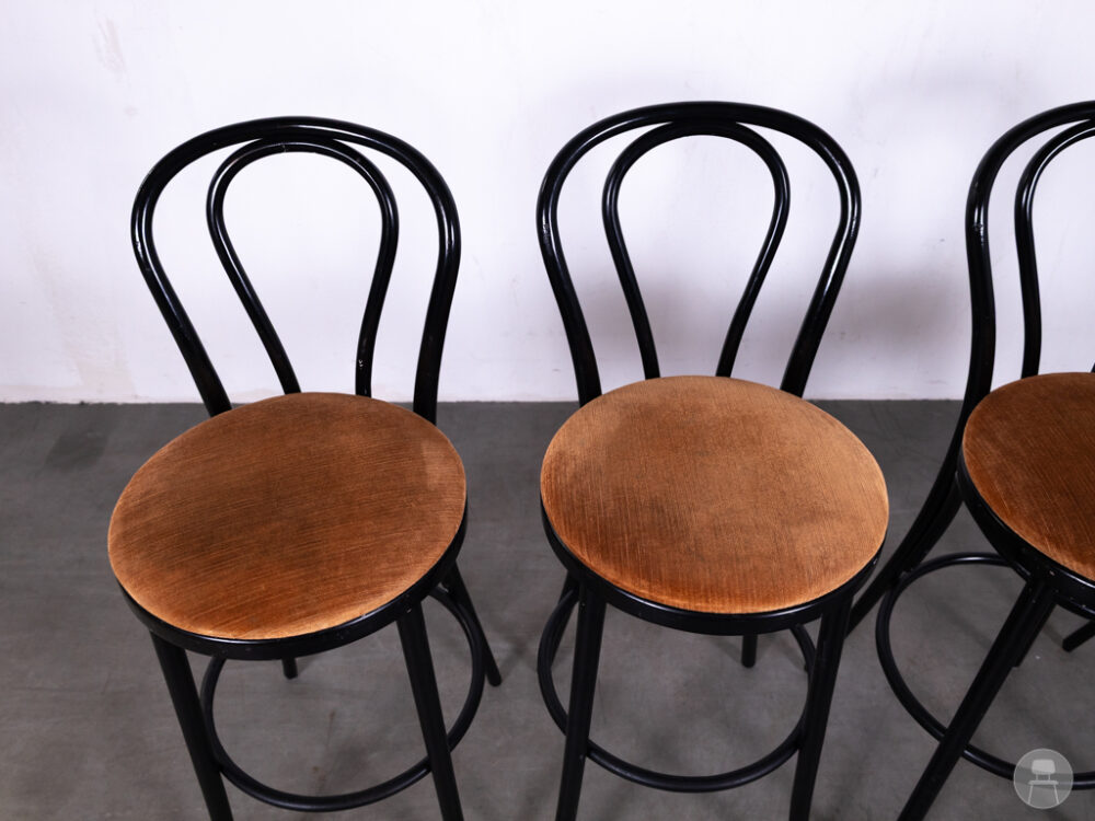 1 set 5 stuks Barkruk Thonet 16/C HS roest Satelliet