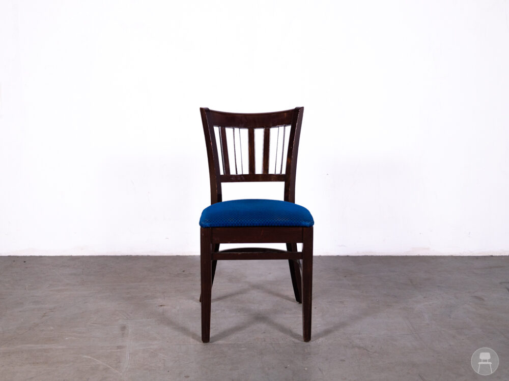 Cafestoel Ronald blauw