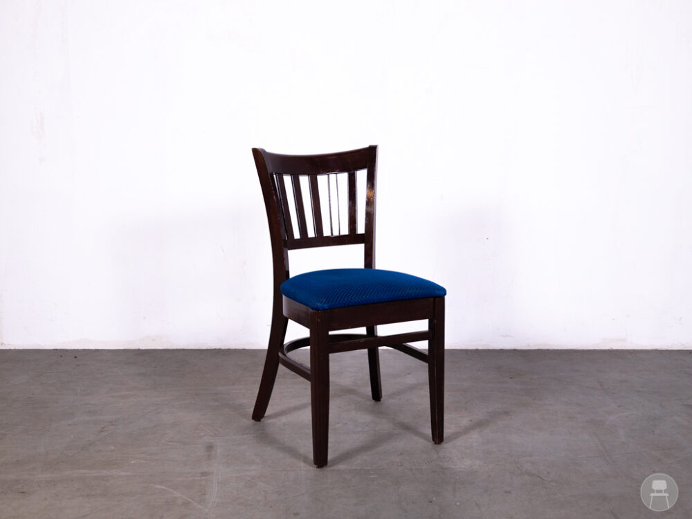 Cafestoel Ronald blauw