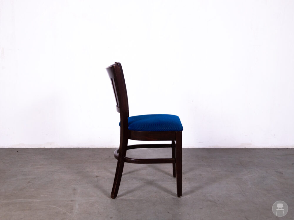 Cafestoel Ronald blauw