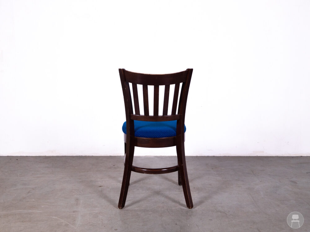 Cafestoel Ronald blauw