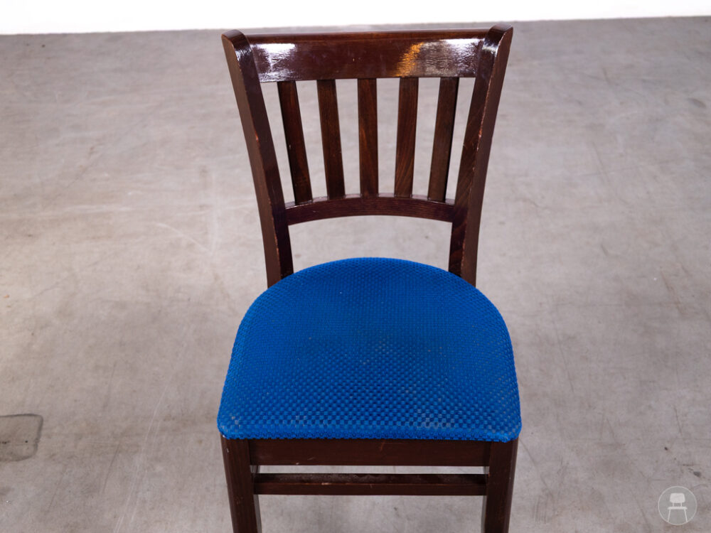Cafestoel Ronald blauw