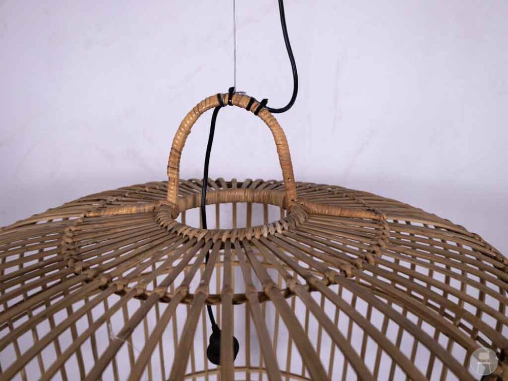 Hanglamp Rotan Lisse 93cm rond