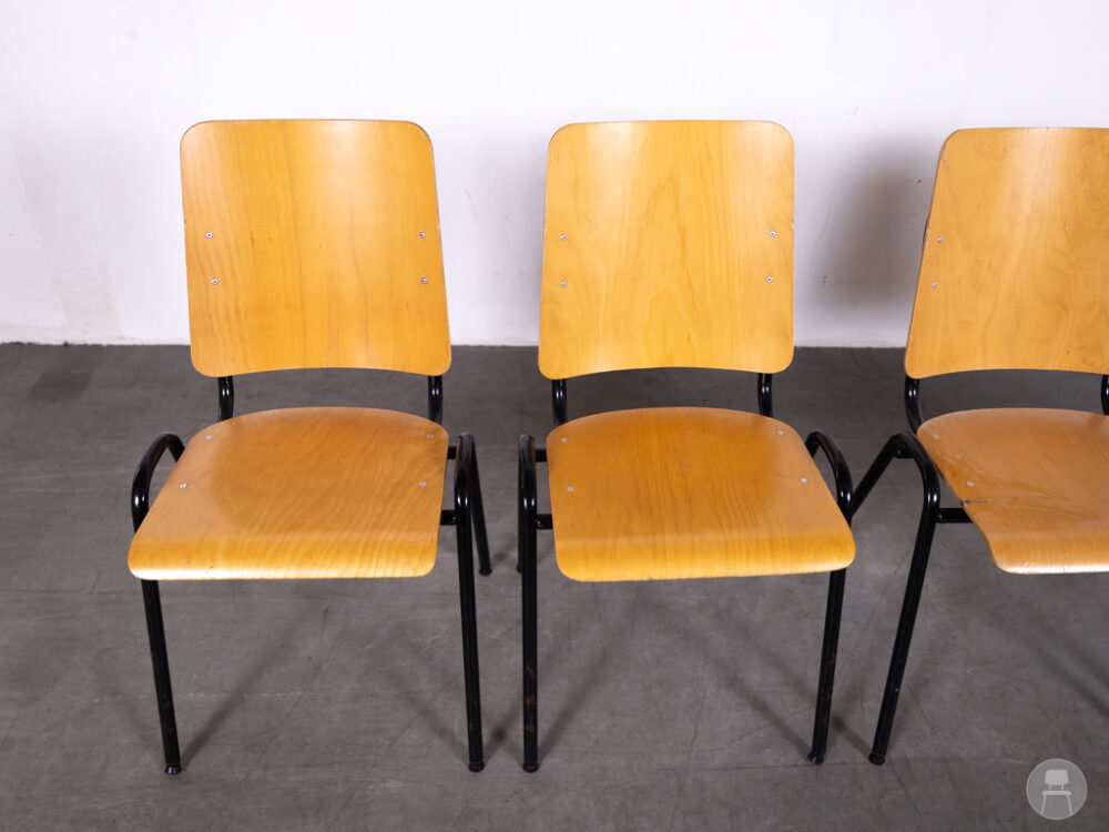 1 set 4 stuks Schoolstoel Marie