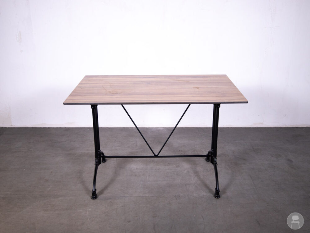 Terrastafel Luca HPL houtlook bruin 110x70cm