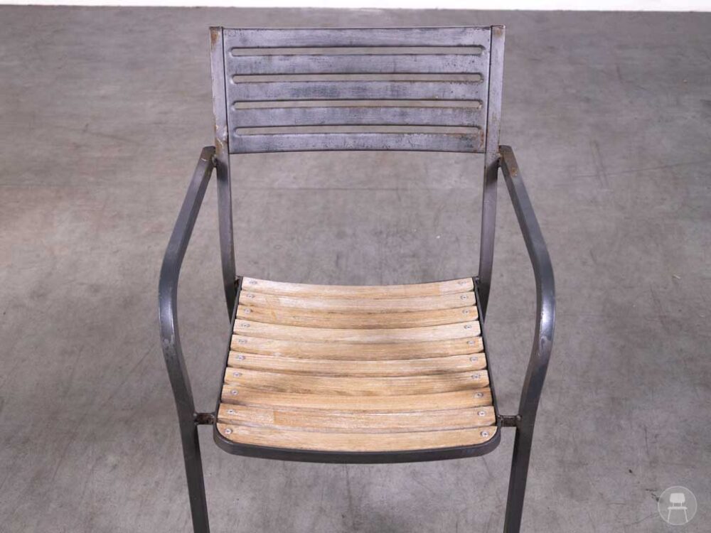 Terrasstoel Teak Vintage Segno Emu