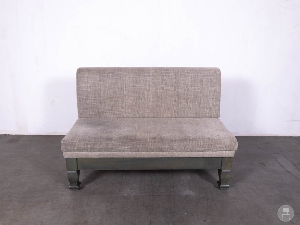 Horecabank Abby grijs 130cm
