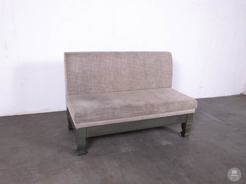 Horecabank Abby grijs 130cm