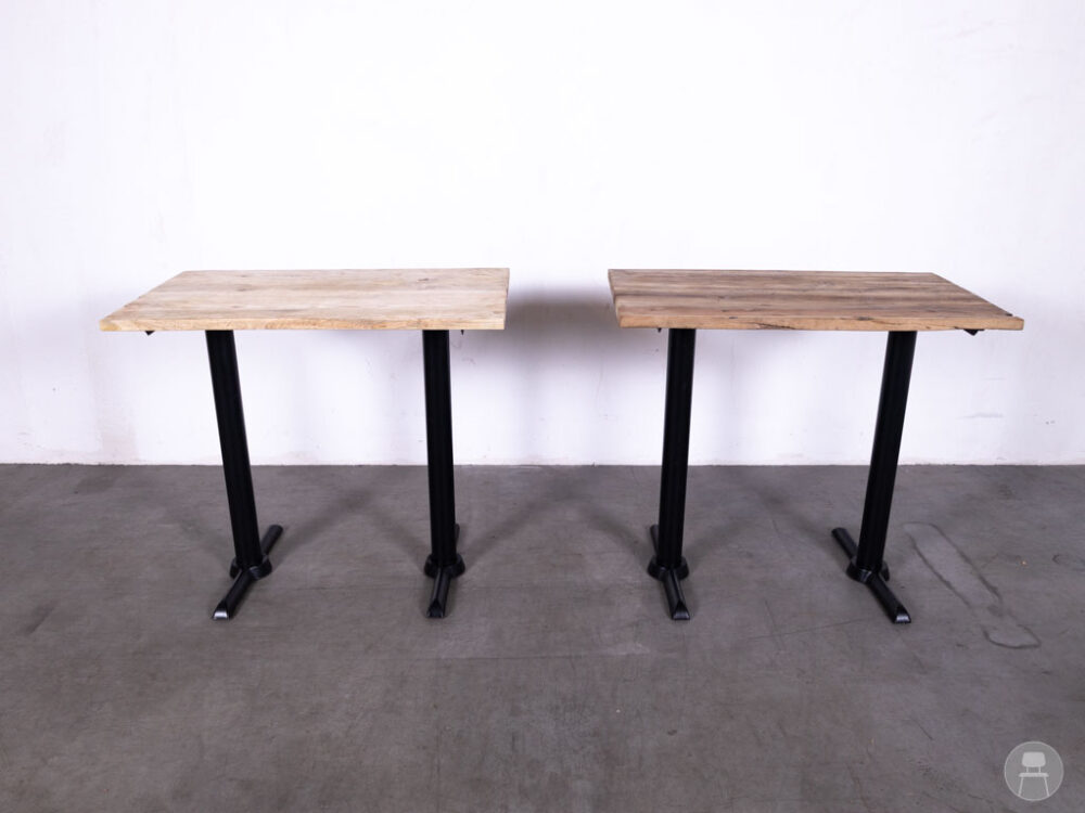 1 set 2 stuks Horecatafel David Wood 100x60cm
