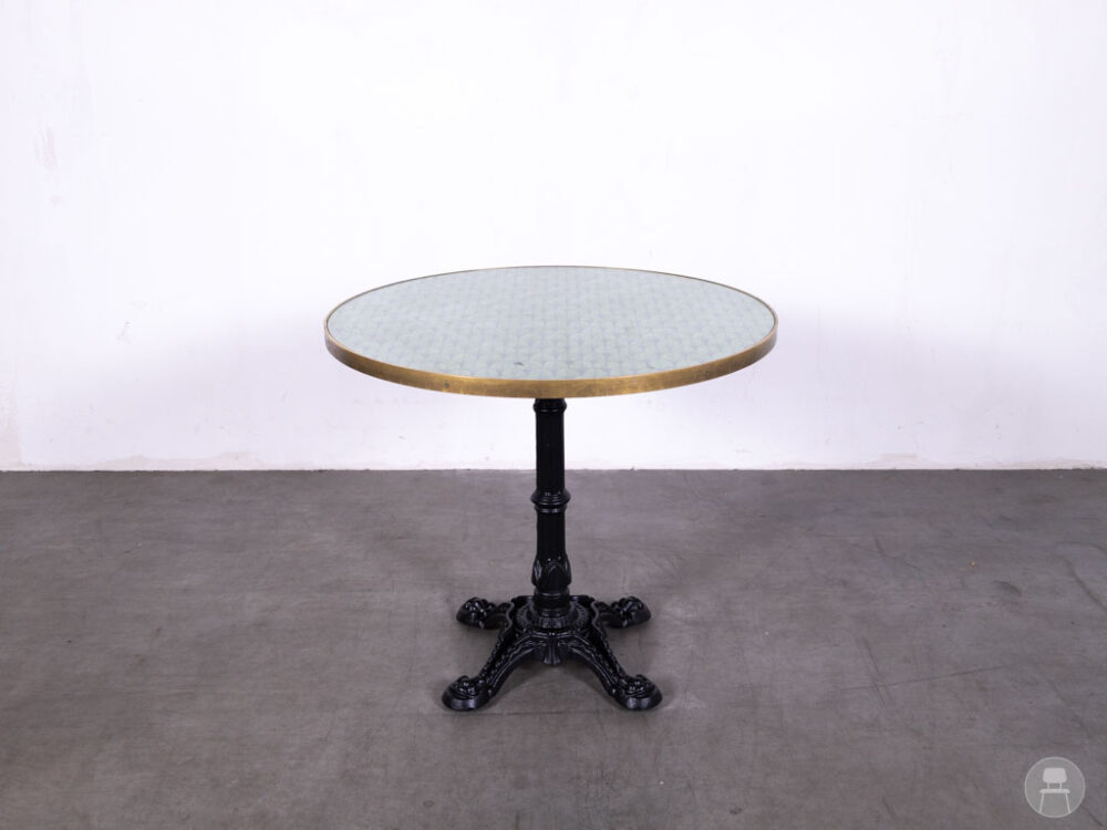 Horecatafel Leaf groen 85cm rond