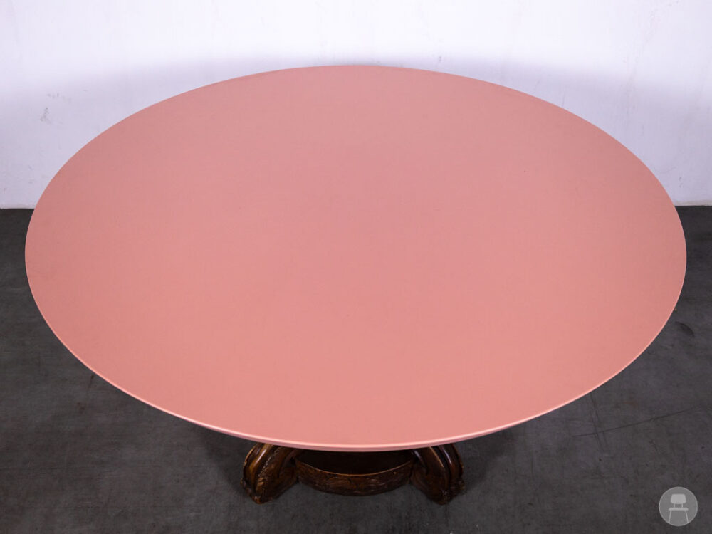 Horecatafel Roosje roze 140cm rond