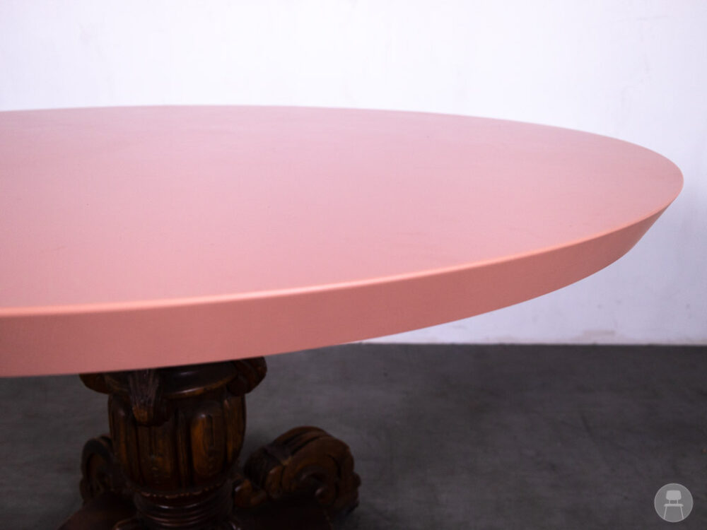 Horecatafel Roosje roze 140cm rond