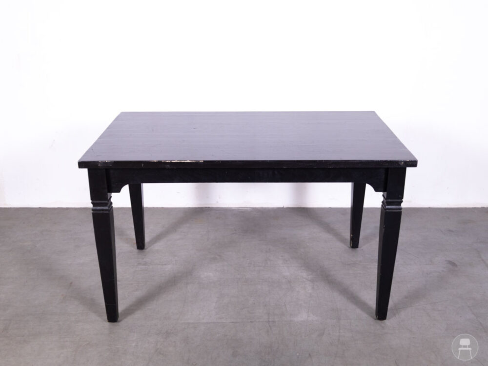 Horecatafel Zara zwart 130x80cm