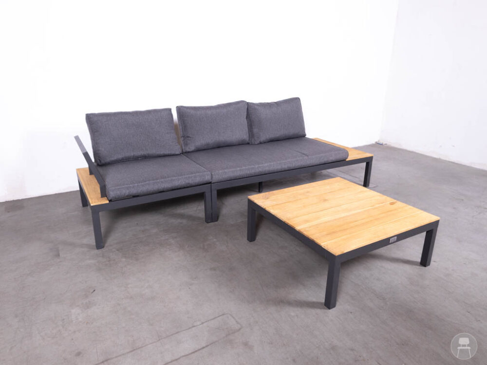 Loungeset Bari incl. kussens Exotan 245cm