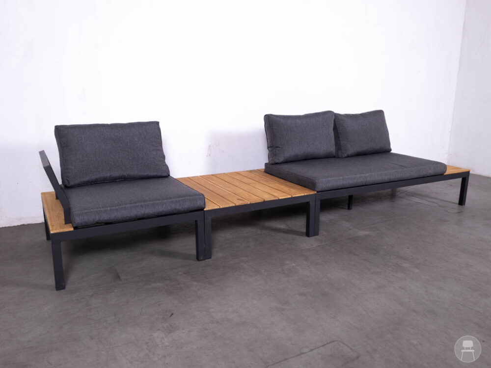 Loungeset Bari incl. kussens Exotan 245cm