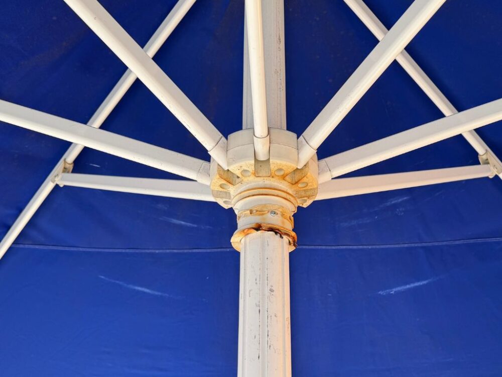 Parasol Corona geel 400x400cm