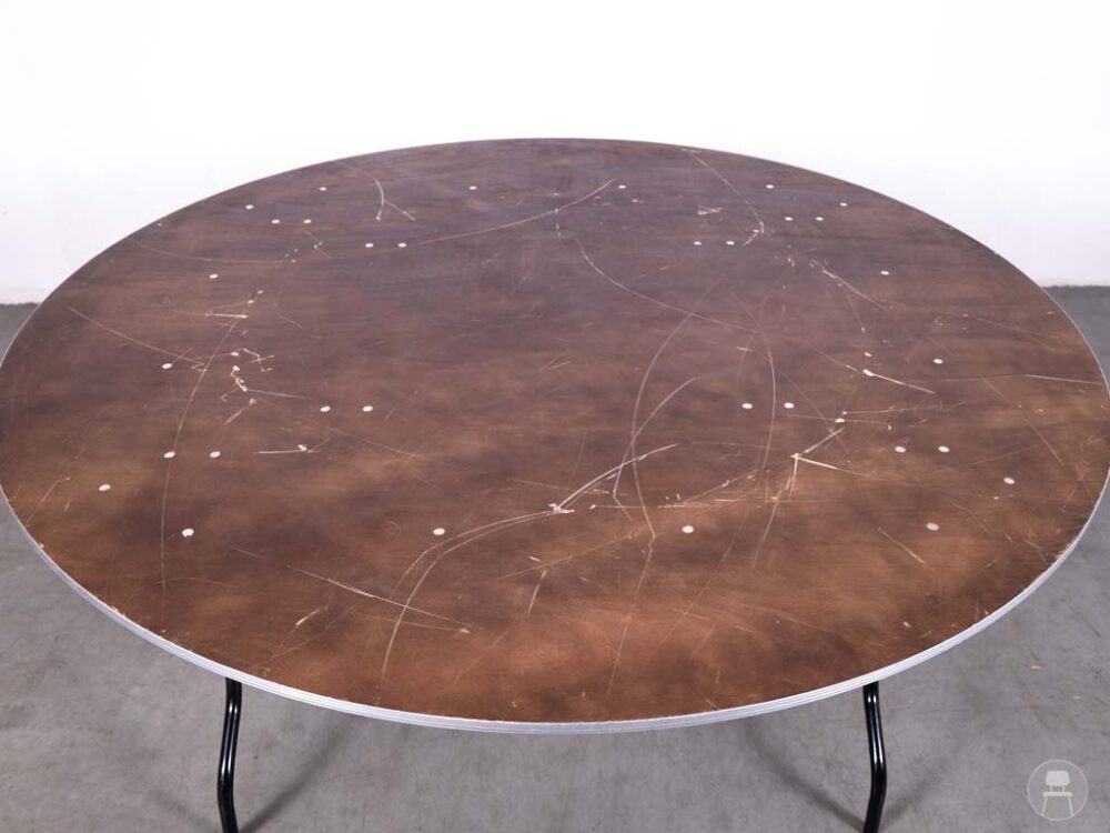 Stam-klaptafel Klaas 180cm rond