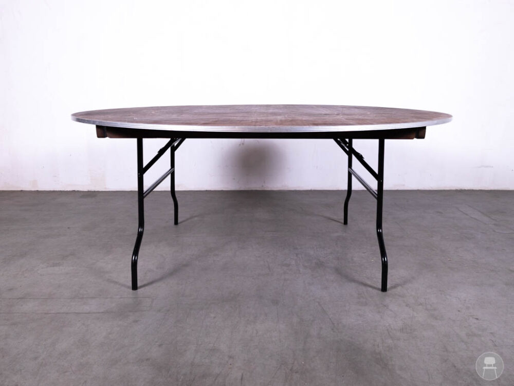 Stam-klaptafel Klaas 180cm rond