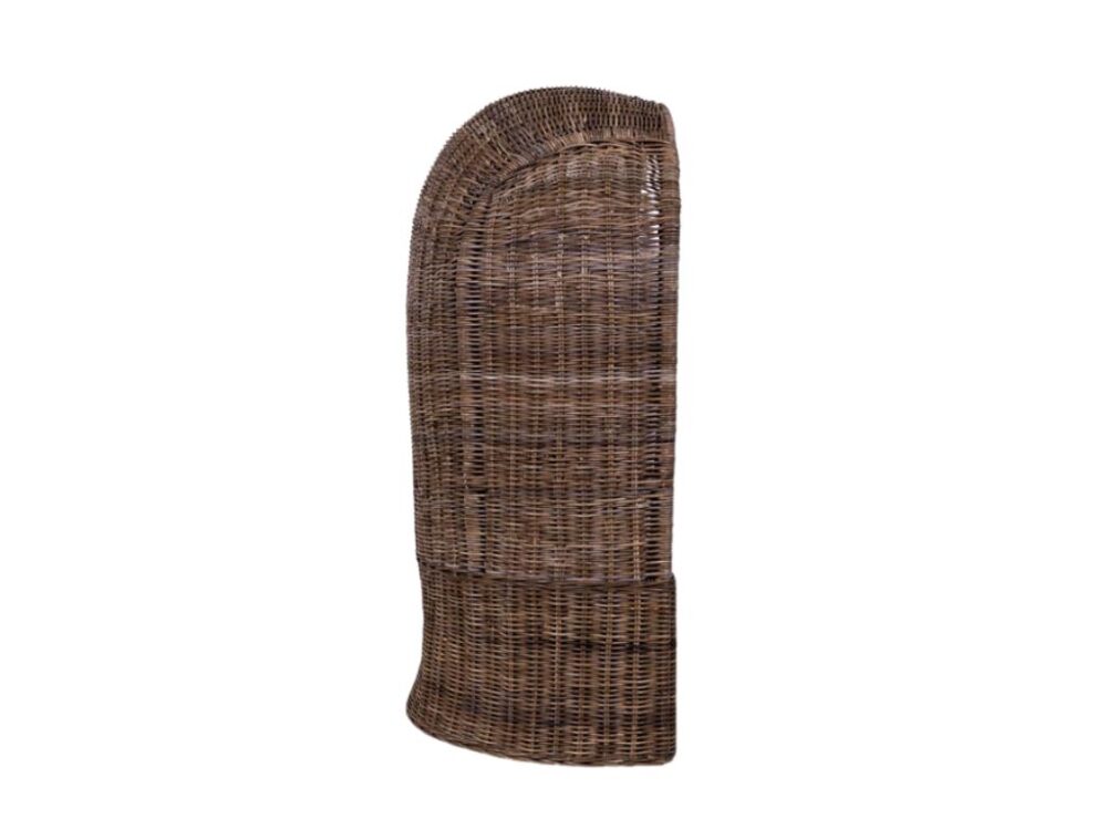 Strandstoel Rotan Dirk grijs NIEUW