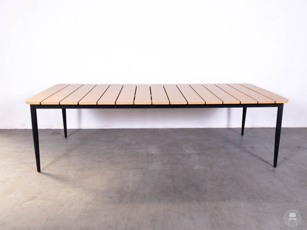 Terras-stamtafel River T Satelliet 260x100cm