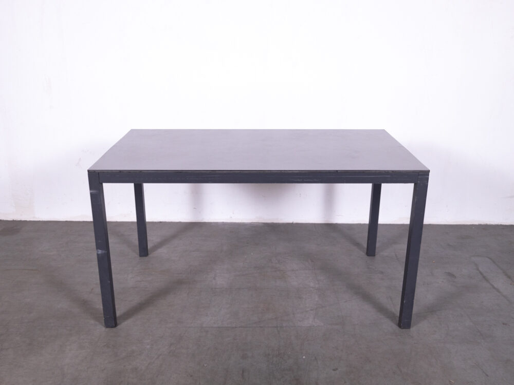 Terrastafel Liam grijs 140x80cm