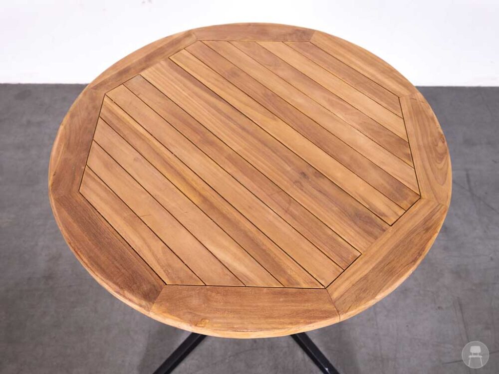 Terrastafel Teak Winnie Pedrali 80cm rond