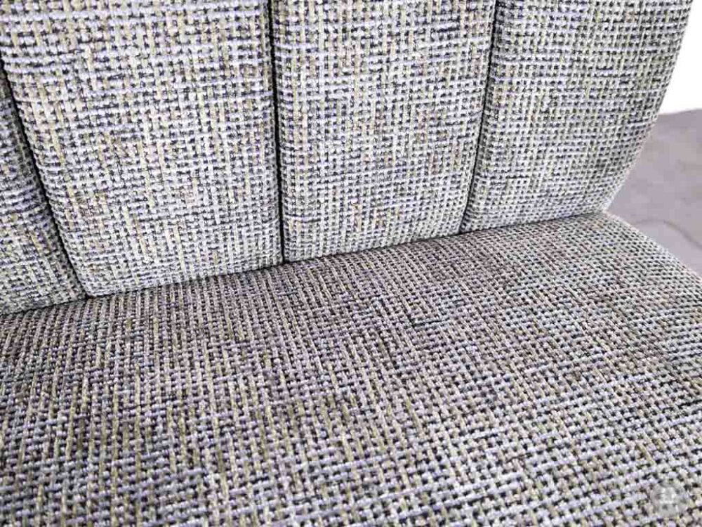 Wandbank Emma vlucle grijs 140cm