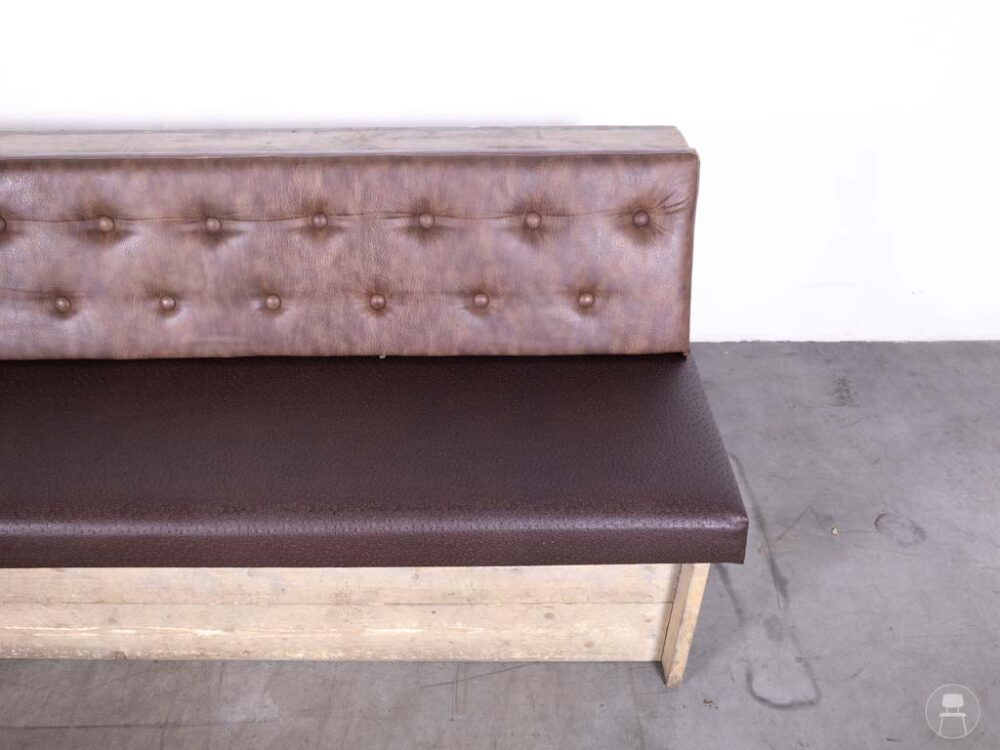 Wandbank Marlies bruin 200cm