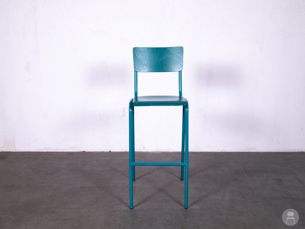 Barkruk Student Richard blauw