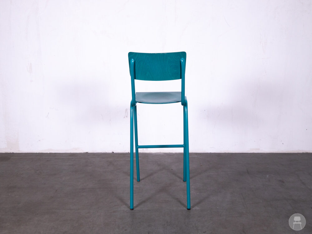 Barkruk Student Richard blauw