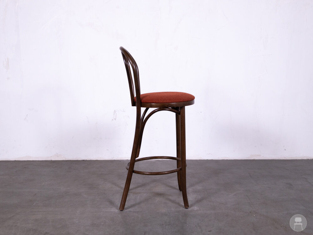 Barkruk Thonet 16/C Tilly rood Satelliet