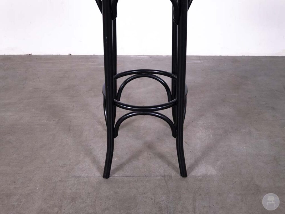 Barkruk Thonet Moos zwart