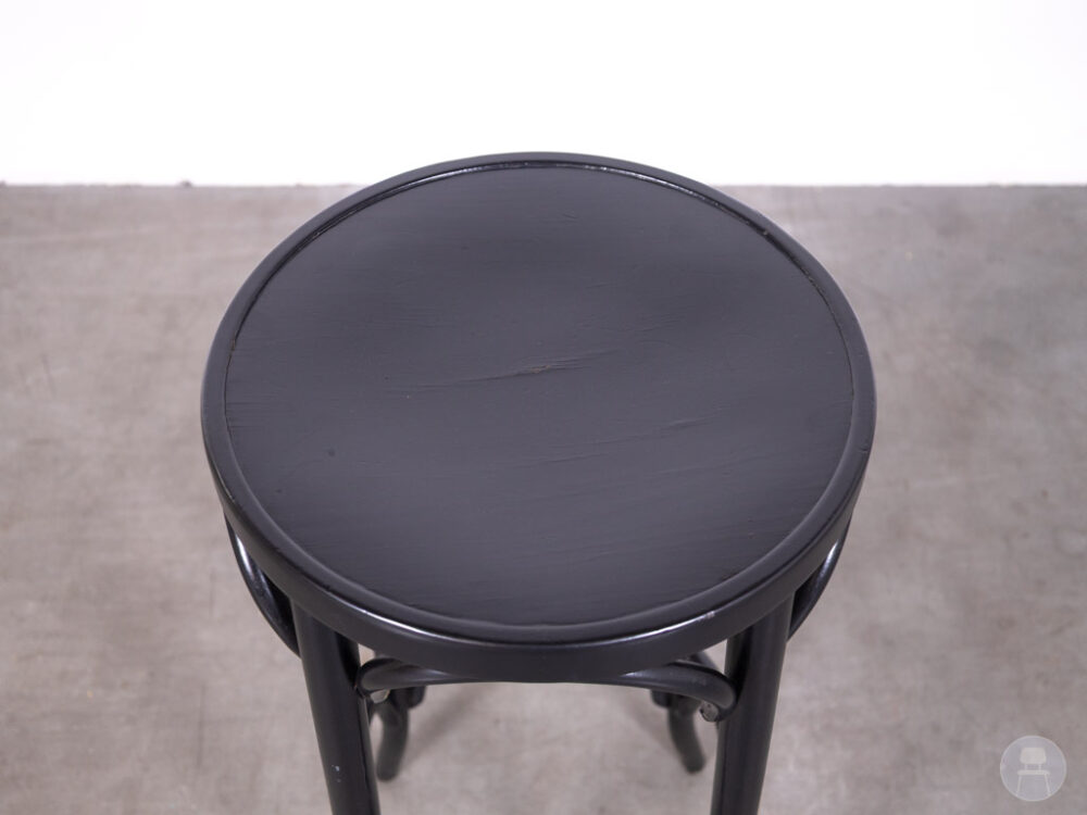 Barkruk Thonet Moos zwart