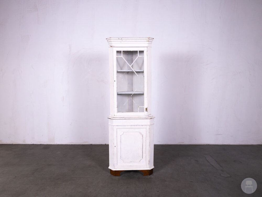 Hoekkast Elmo wit 57x185cm