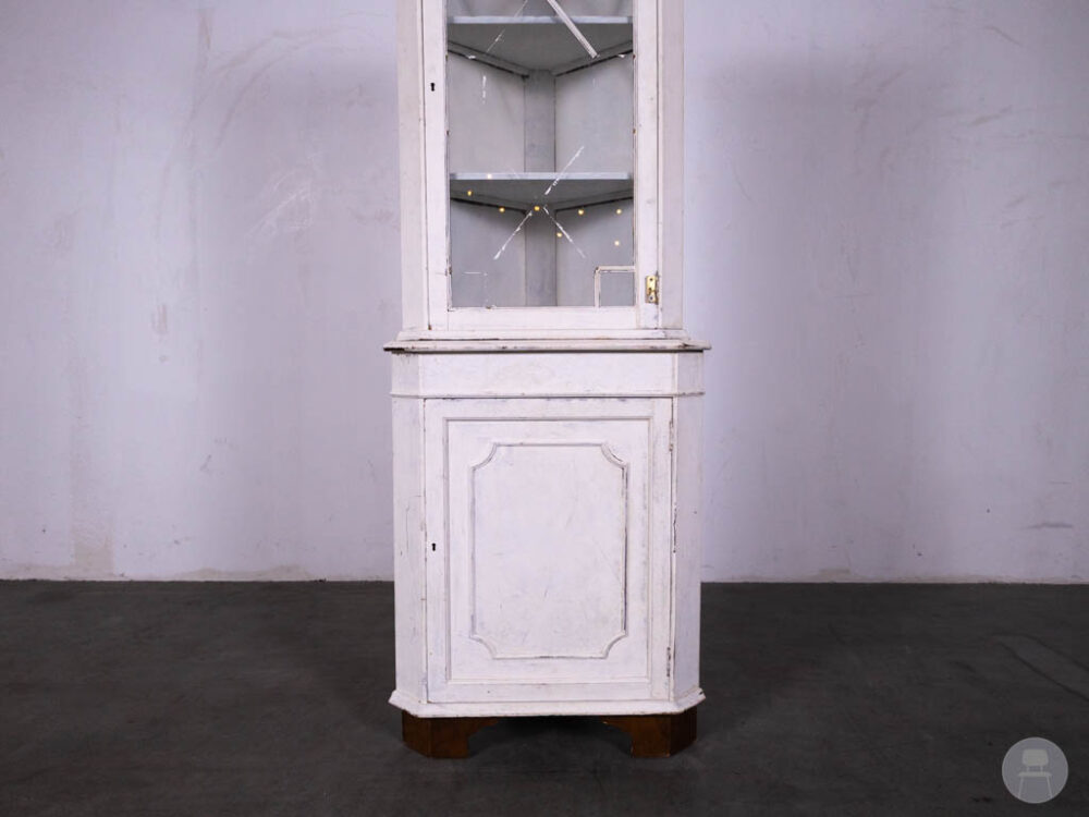 Hoekkast Elmo wit 57x185cm