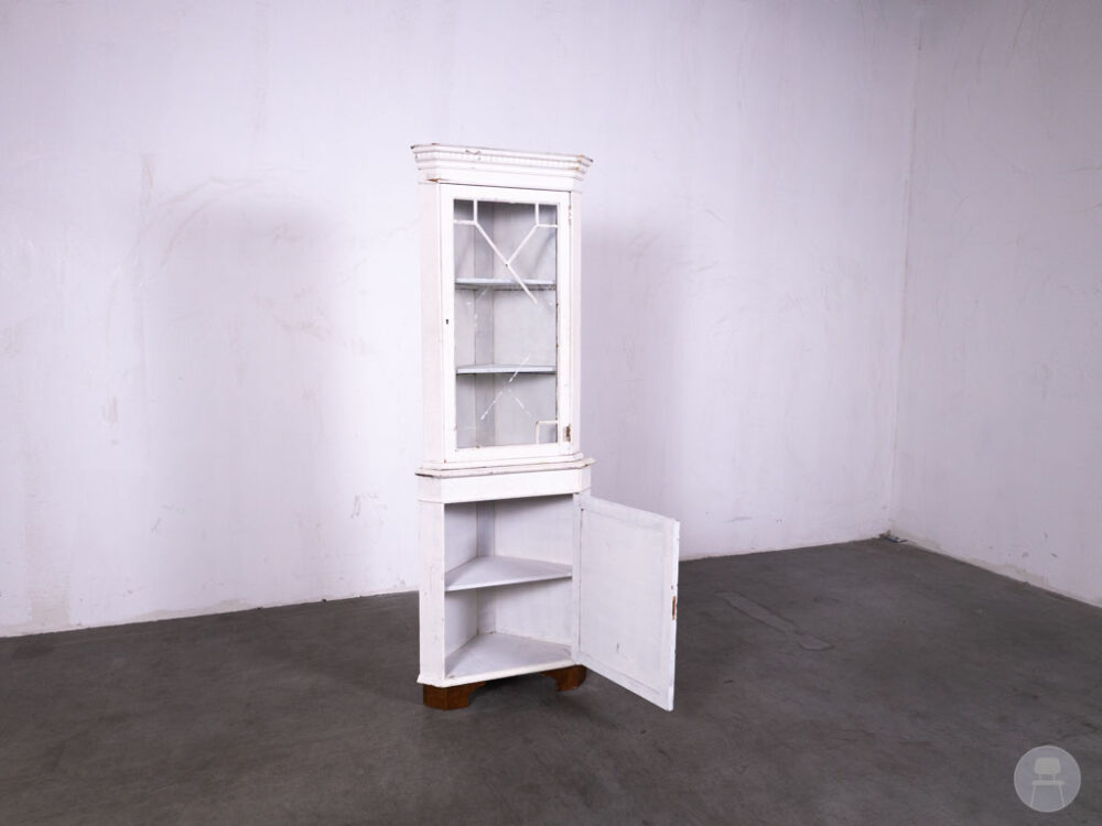 Hoekkast Elmo wit 57x185cm