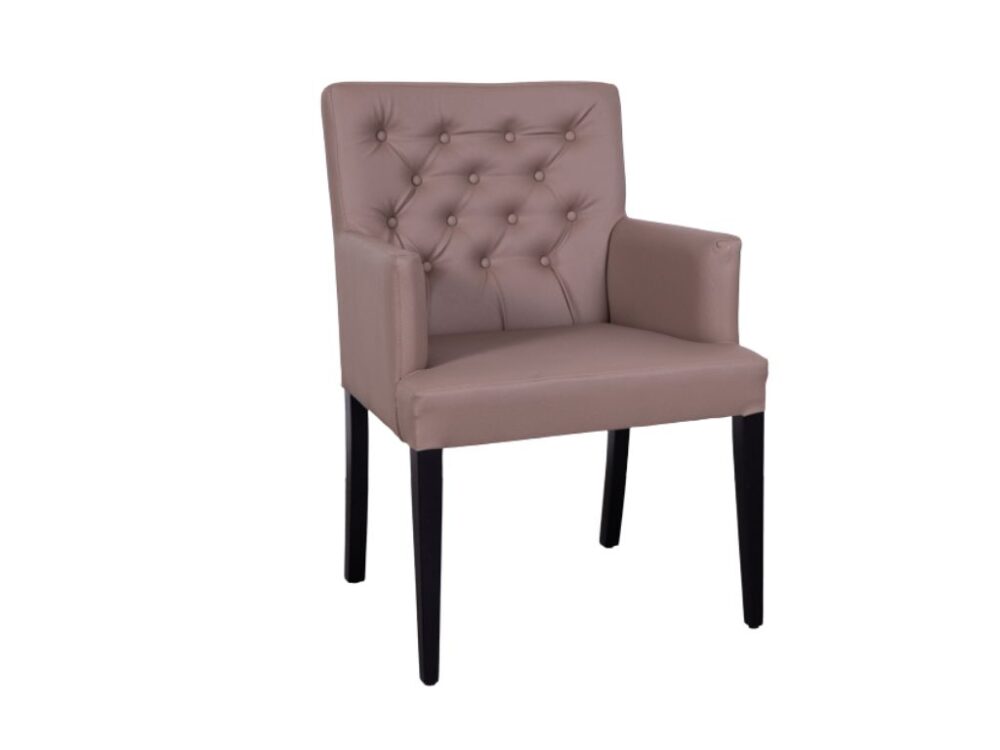 Horecastoel Monique taupe NIEUW