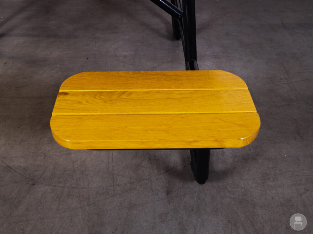 Picknickbank Dentro Maarten 4P zwart Satelliet 140cm