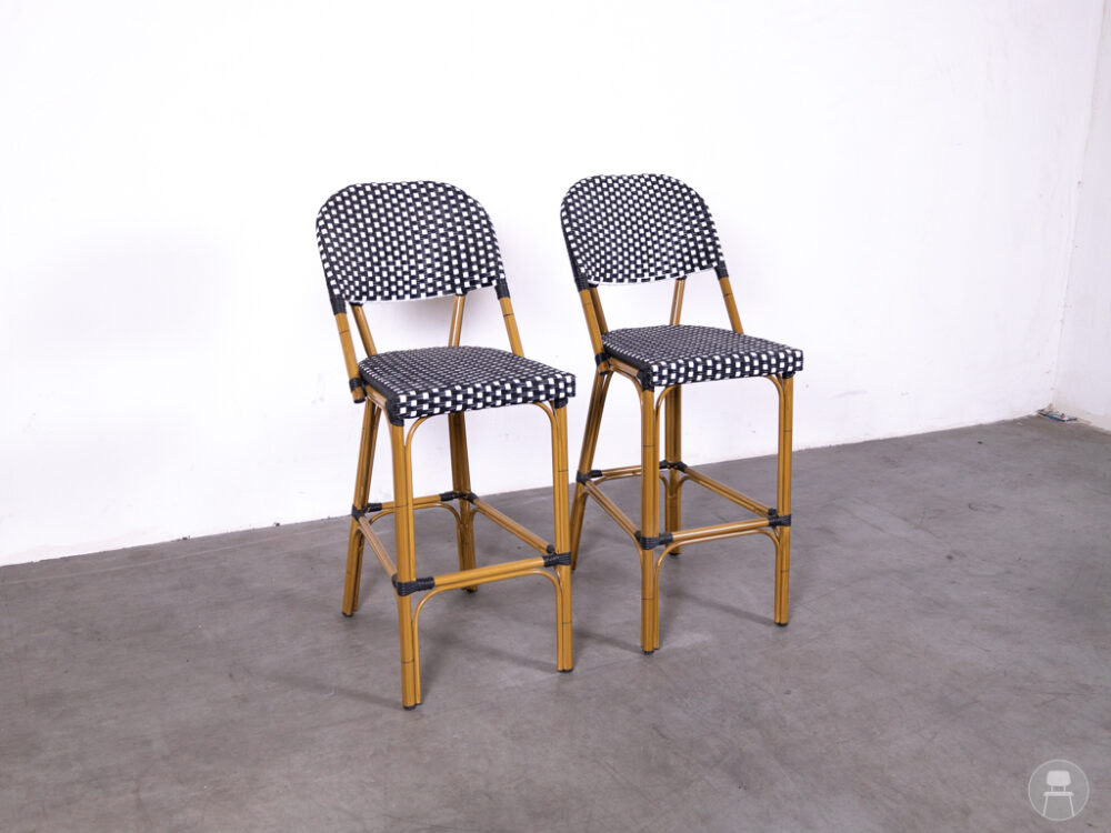 1 set 2 stuks Barkruk Paris Belle