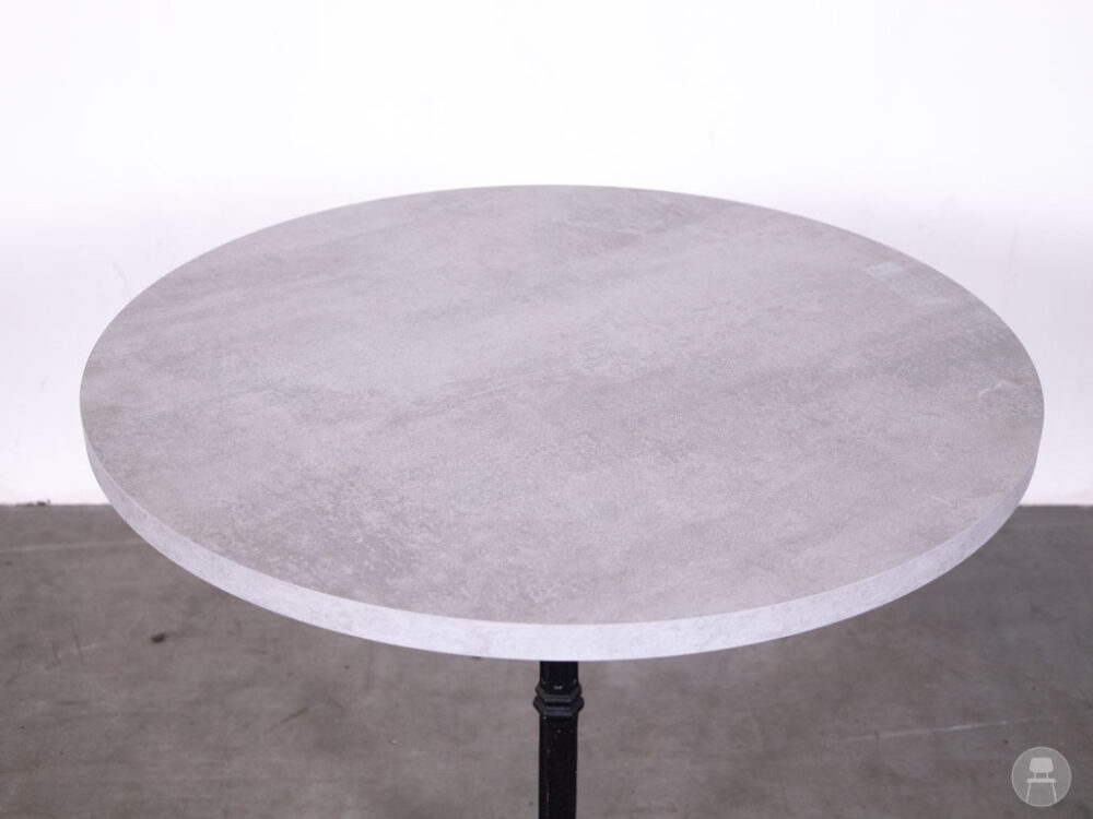 Tafelblad Sem stonelook grijs 80cm rond