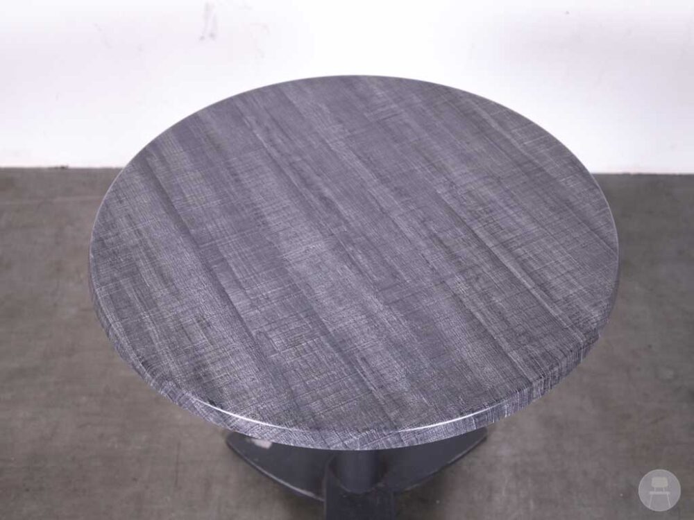 Terras-klaptafel Niels houtlook grijs Satelliet 70cm rond
