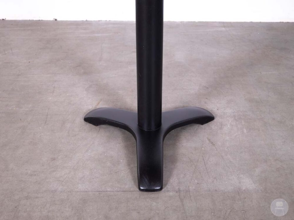 Terrastafel Classic-line zwart 60cm rond