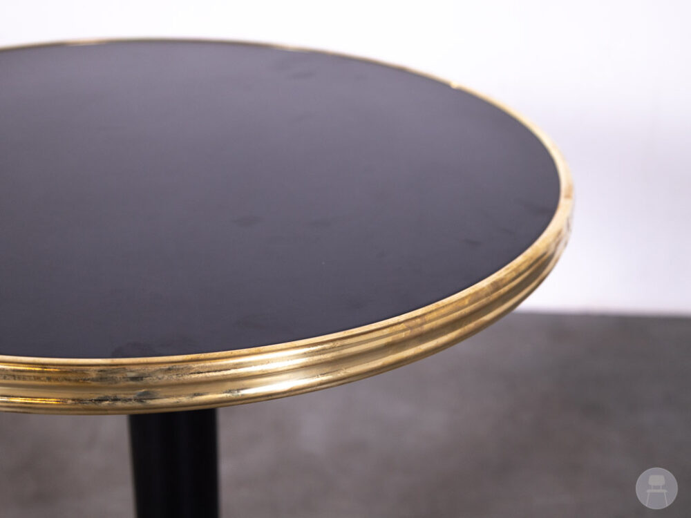 Terrastafel Classic-line zwart 60cm rond