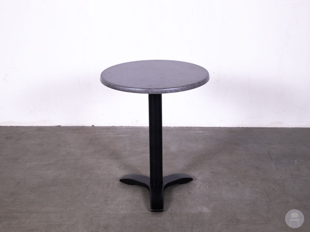 Terrastafel Liz stonelook grijs Satelliet 60cm rond